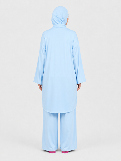 Burkini Nour bleu ciel